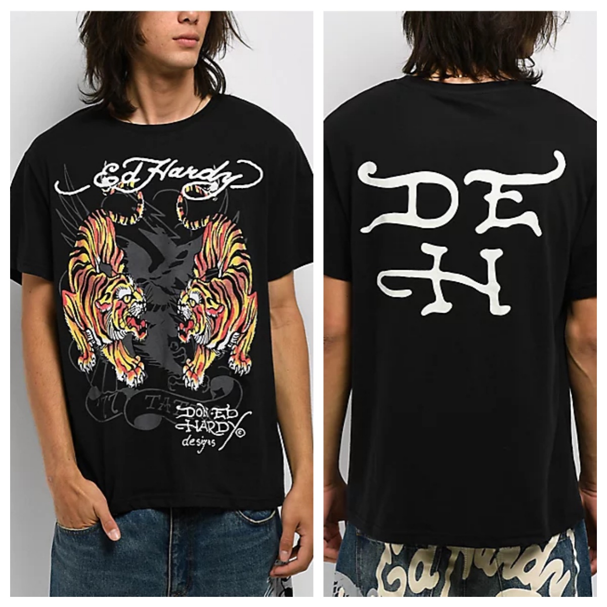 Streetwear Brand Clothing - Camiseta de algodão com estampa gráfica