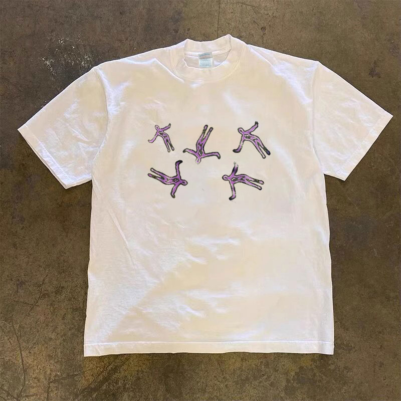 Streetwear Brand Vintage - Camiseta de Manga Curta 260g de